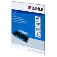 DAHLE Laminierfolien glänzend für A4 80 micron,...