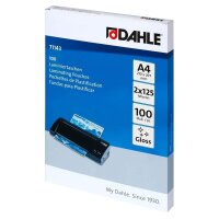 DAHLE Laminierfolien glänzend für A4 125...