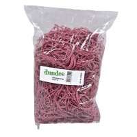 dundee Gummiringe rot, Ø 10,0 cm, 1000,0 g