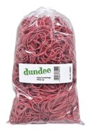 dundee Gummiringe rot, Ø 5,0 cm, 500,0 g