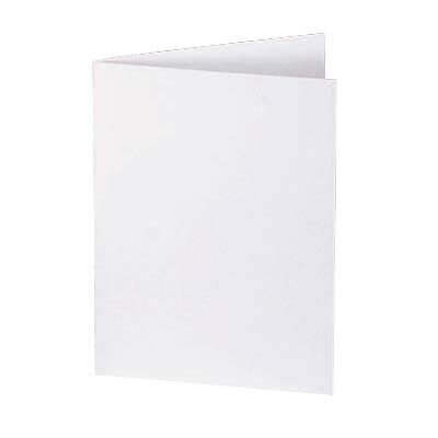 SIGEL Faltkarten weiß DP671 weiß DIN A6, 50 St.