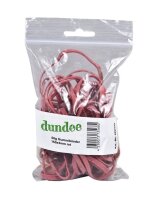 dundee Gummibänder rot 0,4 cm, Ø 15,0 cm, 50,0 g