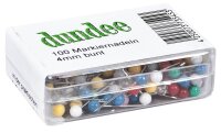 dundee Pinnnadeln farbsortiert, 100 St.