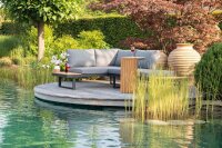 greemotion Loungegruppe Samara grau, anthrazit Holz,...