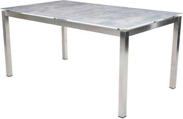 greemotion Gartentisch Sydney grau rechteckig 160,0 x 90,0 x 74,0 cm