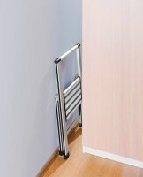 WENKO Klapptritt silber 1 Stufe, H: 69,0 cm