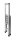 WENKO Klapptritt silber 1 Stufe, H: 69,0 cm
