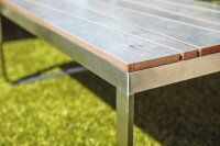 greemotion Loungegruppe Sydney beige, silber Metall, 15-teilig