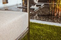 greemotion Loungegruppe Sydney beige, silber Metall, 15-teilig