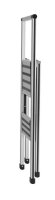 WENKO Klapptritt silber 2 Stufen, H: 94,0 cm