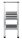 WENKO Klapptritt silber 2 Stufen, H: 94,0 cm