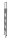WENKO Stehleiter einseitig silber 4 Stufen, H: 144,0 cm
