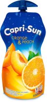 Capri-Sun Fruchtsaftgetränk Orange, Pfirsich 0,33 l...