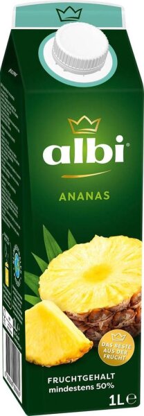 albi® Fruchtnektar Ananas 1,0 l  ( 2941044008 )