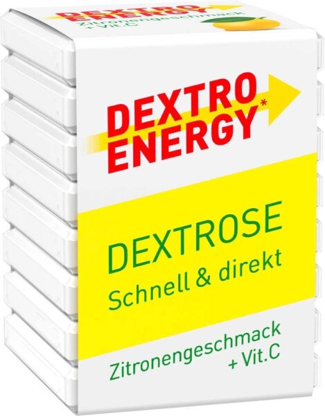 DEXTRO ENERGY Zitrone Traubenzucker 8 St./ 46,0 g, 1 St.