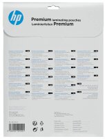 HP Laminierfolien Premium glänzend für A4 125 micron Universal-Lochung, 25 St.