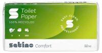 Satino Toilettenpapier comfort 2-lagig Recyclingpapier, 64 Rollen  ( 60748 )