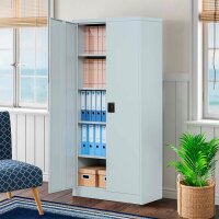 BISLEY Stahlschrank FTL09 Toolless FTL09645 lichtgrau 4...