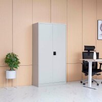 BISLEY Stahlschrank FTL09 Toolless FTL09645 lichtgrau 4 Fachböden 90,0 x 40,0 x 185,0 cm, zerlegt, 1 St.