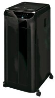Fellowes AutoMax 550C Aktenvernichter mit Partikelschnitt P-4, 4 x 38 mm, bis 500 Blatt, schwarz