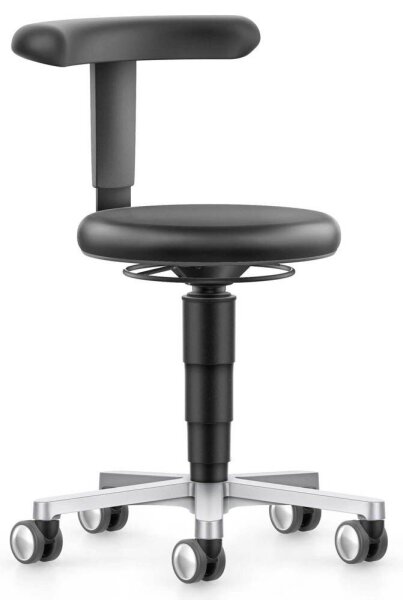 bimos Sitz- & Stehhocker Medical grau, schwarz Kunstleder, 1 St.