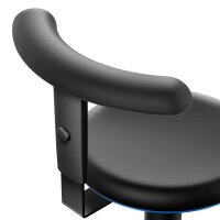 bimos Sitz- & Stehhocker Medical blau, schwarz Kunstleder, 1 St.
