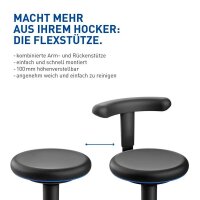 bimos Sitz- & Stehhocker Medical blau, schwarz Kunstleder, 1 St.