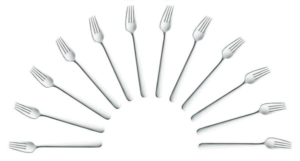 ZWILLING Gabel Melody silber, 12 St.