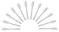 ZWILLING Gabel Melody silber, 12 St.