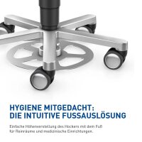 bimos Sitz- & Stehhocker Medical grau, schwarz...