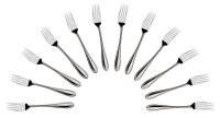 ZWILLING Gabel Swing silber, 12 St.