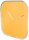 LEITZ Wanduhr Cosy gelb Sicherheitsglas 30,0 x 30,0 cm
