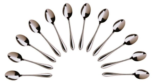 ZWILLING Kaffeelöffel Swing silber, 12 St.