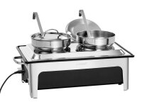 Bartscher Suppenstation silber 2x 4 l 2200 W  ( 500840 )