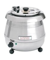 Bartscher Warmhaltetopf Suppentopf De Luxe silber 9,0 l...