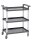 "Bartscher Servierwagen TS ""Adjutant"" silber 83,0 x 41,5 x 94,0 cm"  ( A300049 )