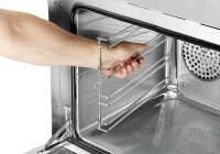 Bartscher AT120 Beschwadung Heißluftofen 2700 W silber  ( A120788 )