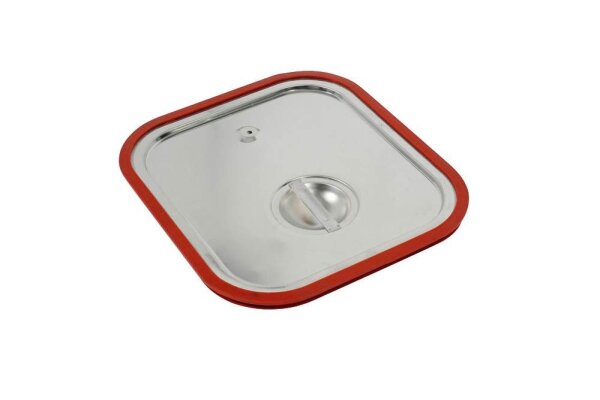 Bartscher Transportdeckel für GN-Behälter Top Line, mit Dichtung, 2/3 silber, 1   ( A120634D )