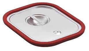 Bartscher Transportdeckel für GN-Behälter Top Line, mit Dichtung, 1/2 silber, 1 St.
