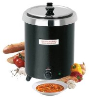 Bartscher Warmhaltetopf Suppentopf Club schwarz 8,5 l 400...