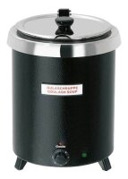 Bartscher Warmhaltetopf Suppentopf Club schwarz 8,5 l 400 W  ( 100067 )