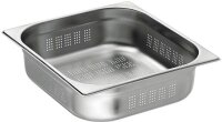 Bartscher GN-Behälter Top Line 2/3 perforiert silber...