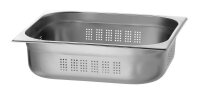 Bartscher GN-Behälter Top Line 2/3 perforiert silber...