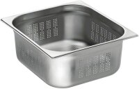 Bartscher GN-Behälter Top Line 2/3 perforiert silber...