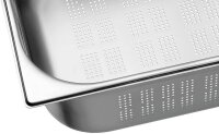 Bartscher GN-Behälter Top Line 2/3 perforiert silber 13,0 l, 1 St.  ( A103150 )