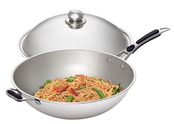Bartscher Wok W360R silber 36,0 cm  ( 105981 )