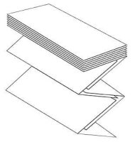 Bartscher Papierhandtuchspender ILZF10 850006 silber Chromnickelstahl gebürstet, 1 St.