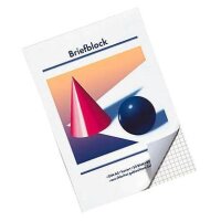 10 Briefblöcke Kugel und Kegel DIN A5 kariert  (...