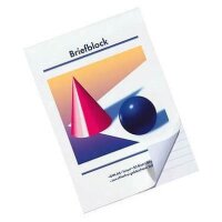 Briefblöcke Kugel und Kegel DIN A5 liniert, 10...