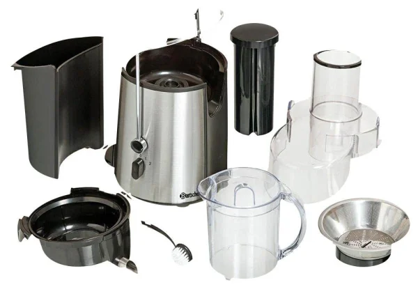Bartscher Top Juicer Entsafter silber/schwarz 700 W (...